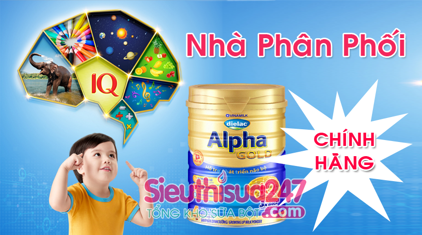 Dielac Alpha Gold - Nhà phân phối sữa Alpha Gold CHÍNH HÃNG khu vực miền Bắc 0982 922 630